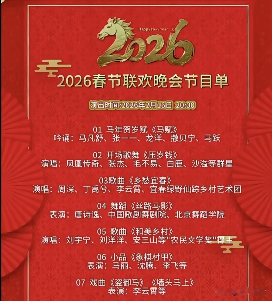 今年春晚最期待什么呢！
曾经的春晚，是最丰盛的年夜饭，三十年前吧，那时候孩子还小