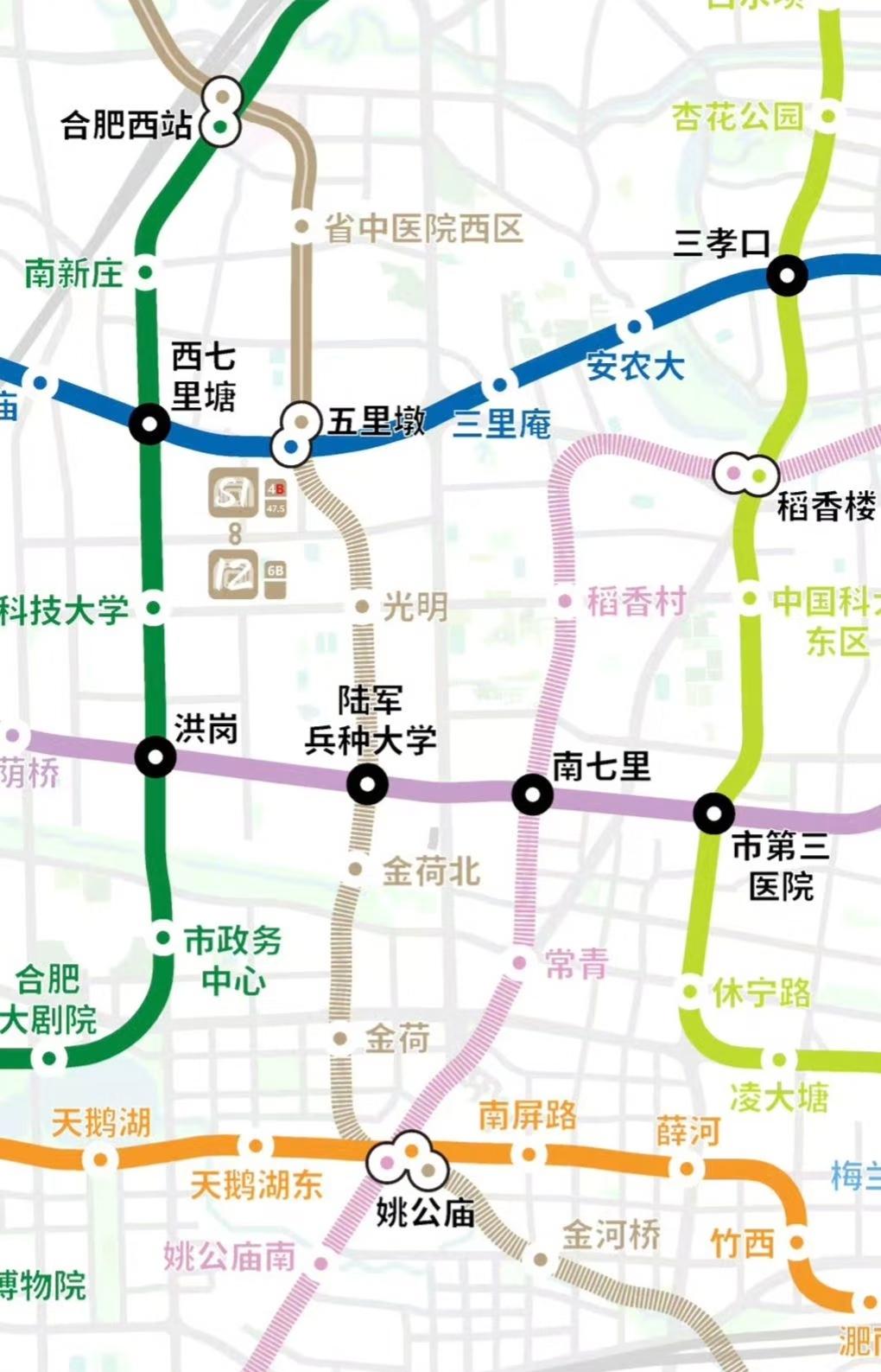 金荷北四百米设一个站[捂脸]好莫名其妙的两站 为什么不折中修一站“金荷”[捂脸]