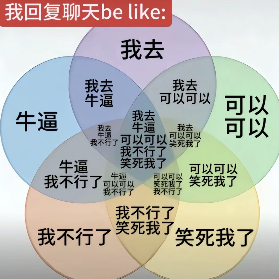 语言系统如同奶油般化开了 ​​​