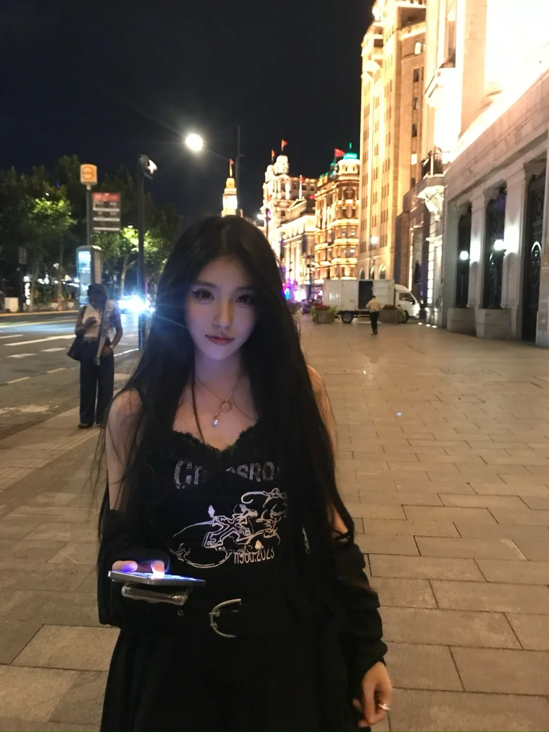 温度开始适合散步