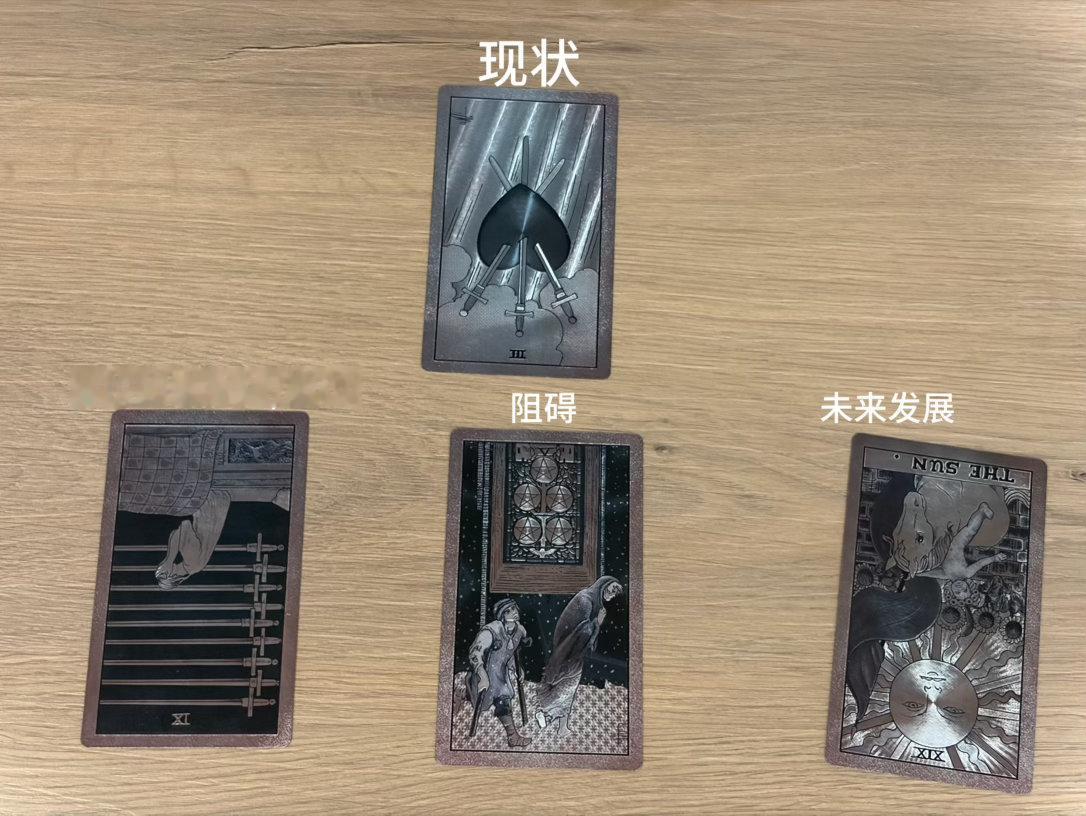 抽了个事业阵 大家自行解读吧 