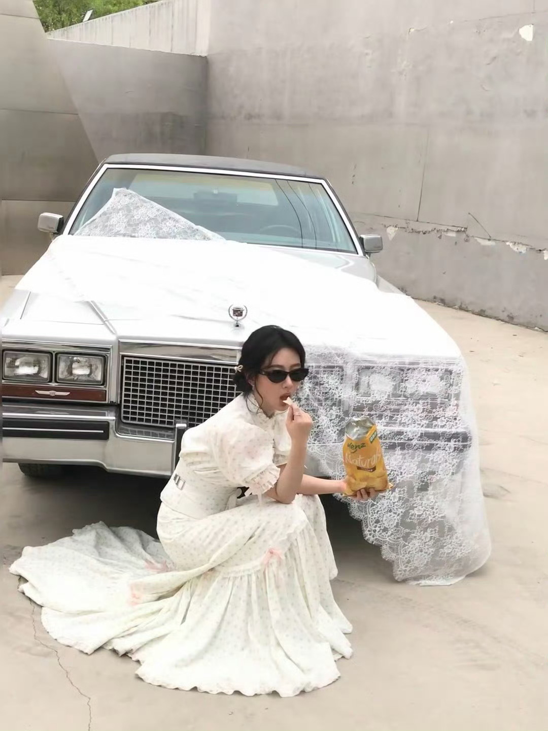 好像婚纱照