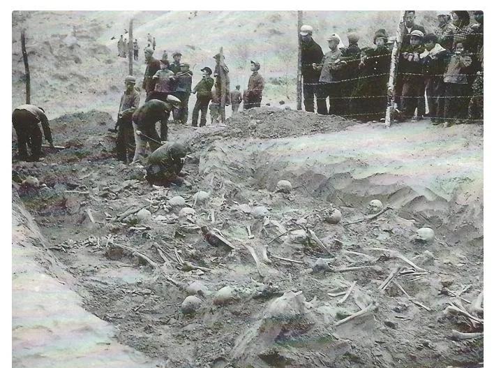 1959年，东北的一位老农在地里干活时挖到了一截骨头，警方到来后发现，这是一个葬