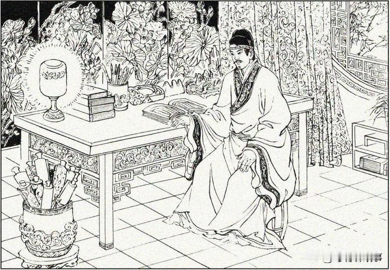 有一个书生，因为科举落第，为了生计，只好到财主家里担任私塾先生，边教书边苦读，打