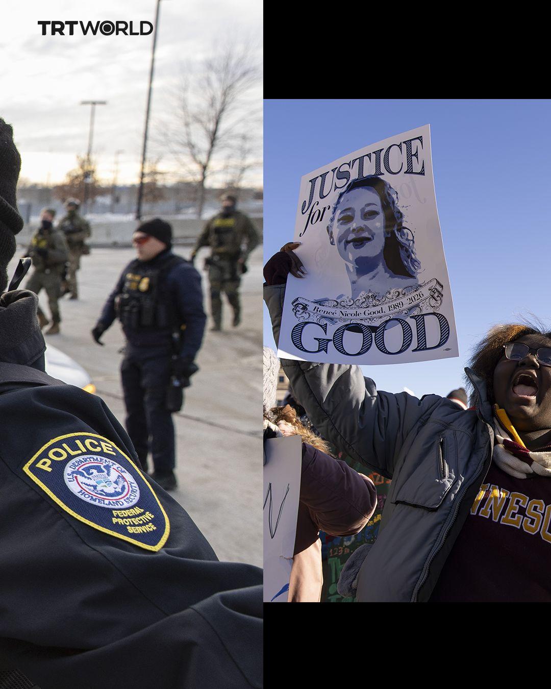 新闻快讯——从东海岸到西海岸，示威者正在抗议美国移民与海关执法局（ICE）暴力行