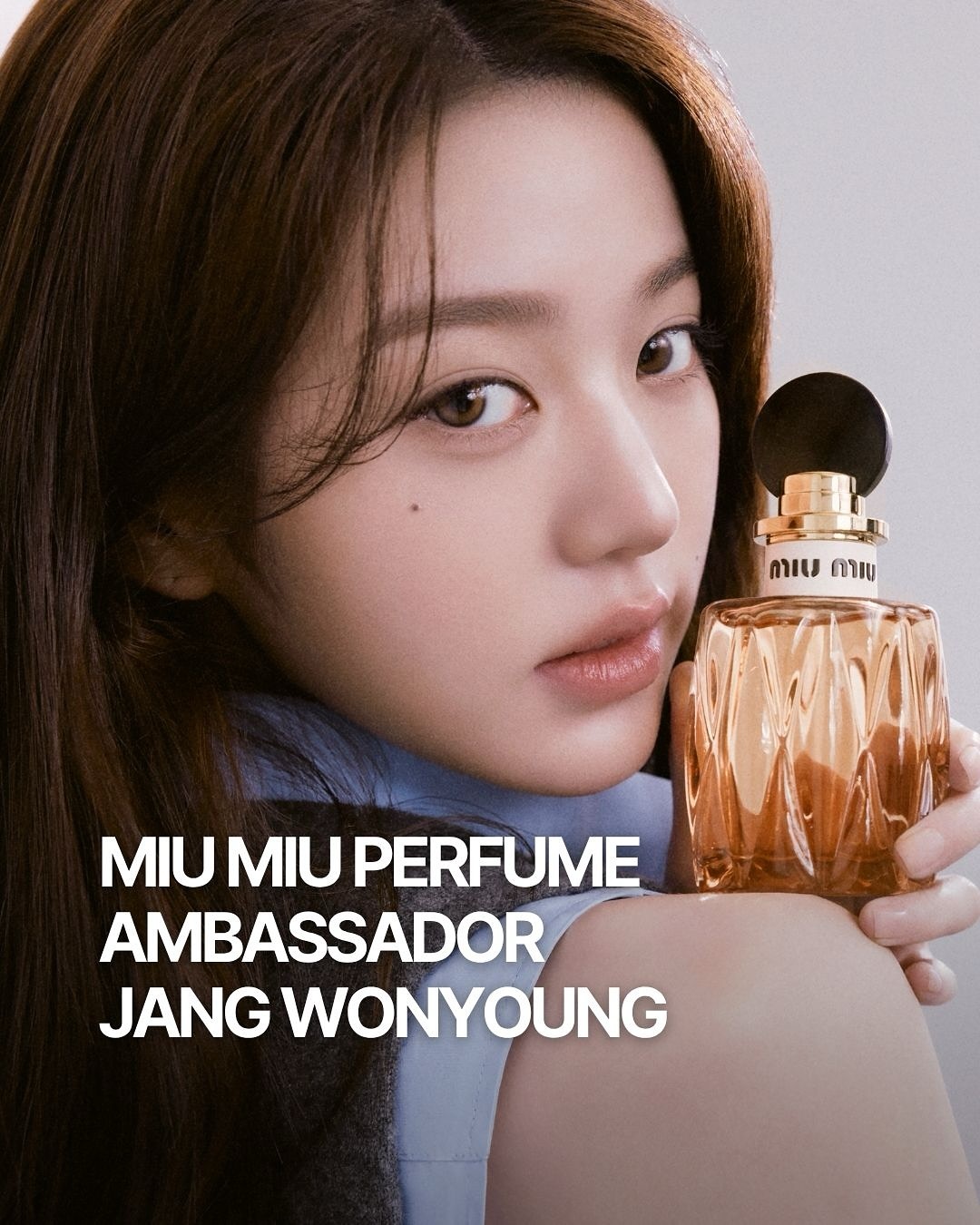 张元英担任Miu Miu Perfume Ambassador，继时装线之后再拿