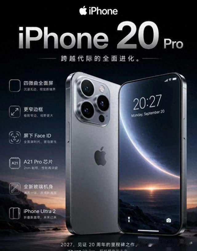 如果iPhone 20是这个样子……