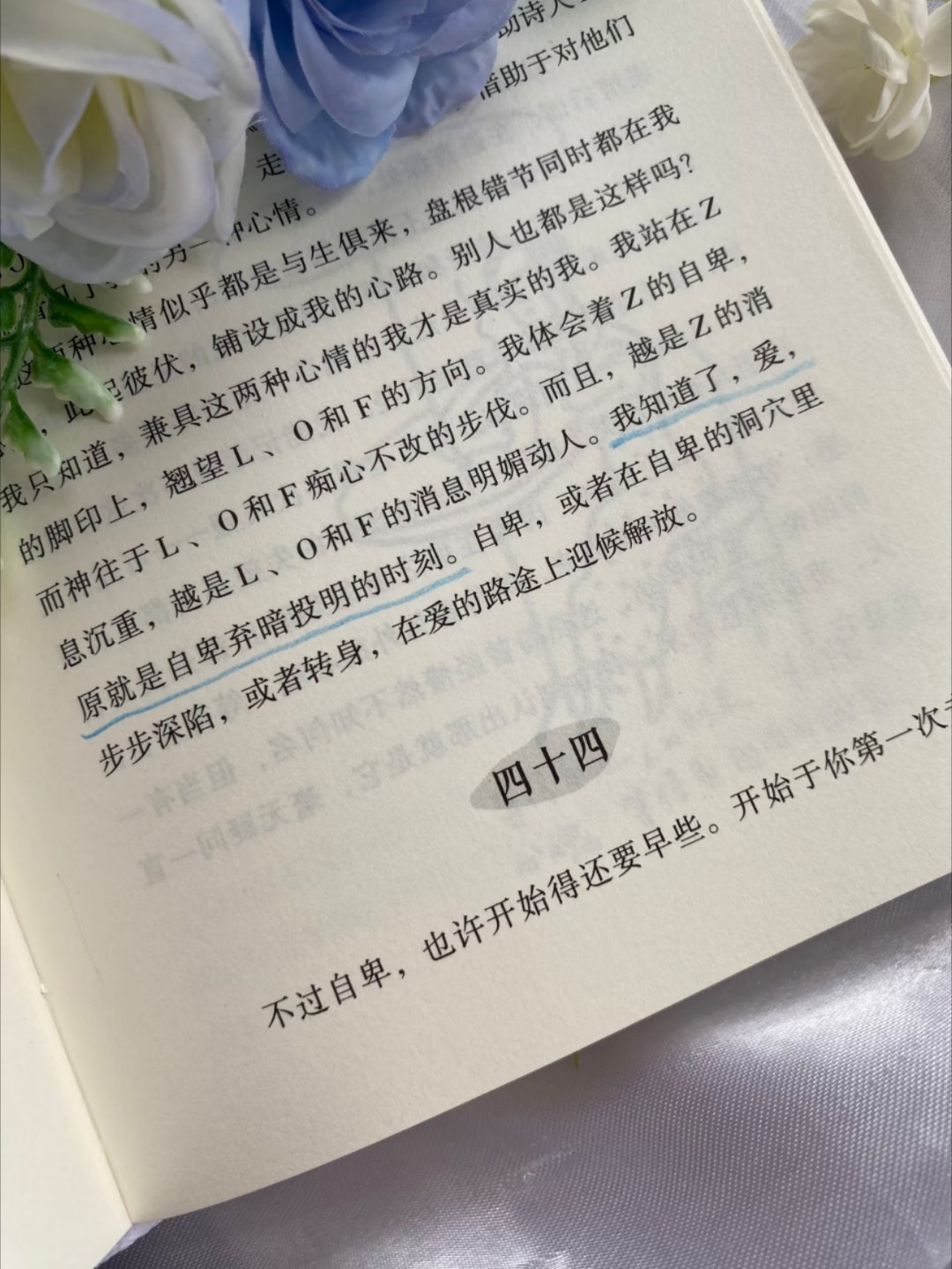 再一次被史铁生的文字震撼了 