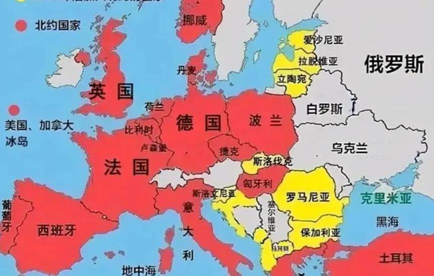 欧洲没剩下多少个国家没有加入到北约之中了，他们认为加入了这个以美国为首的全球最大