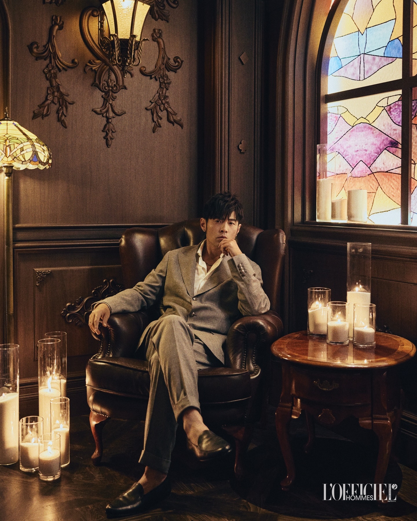 周杰伦 ｜ L’OFFICIEL HOMMES 封面大片今日也随即揭晓  ～  