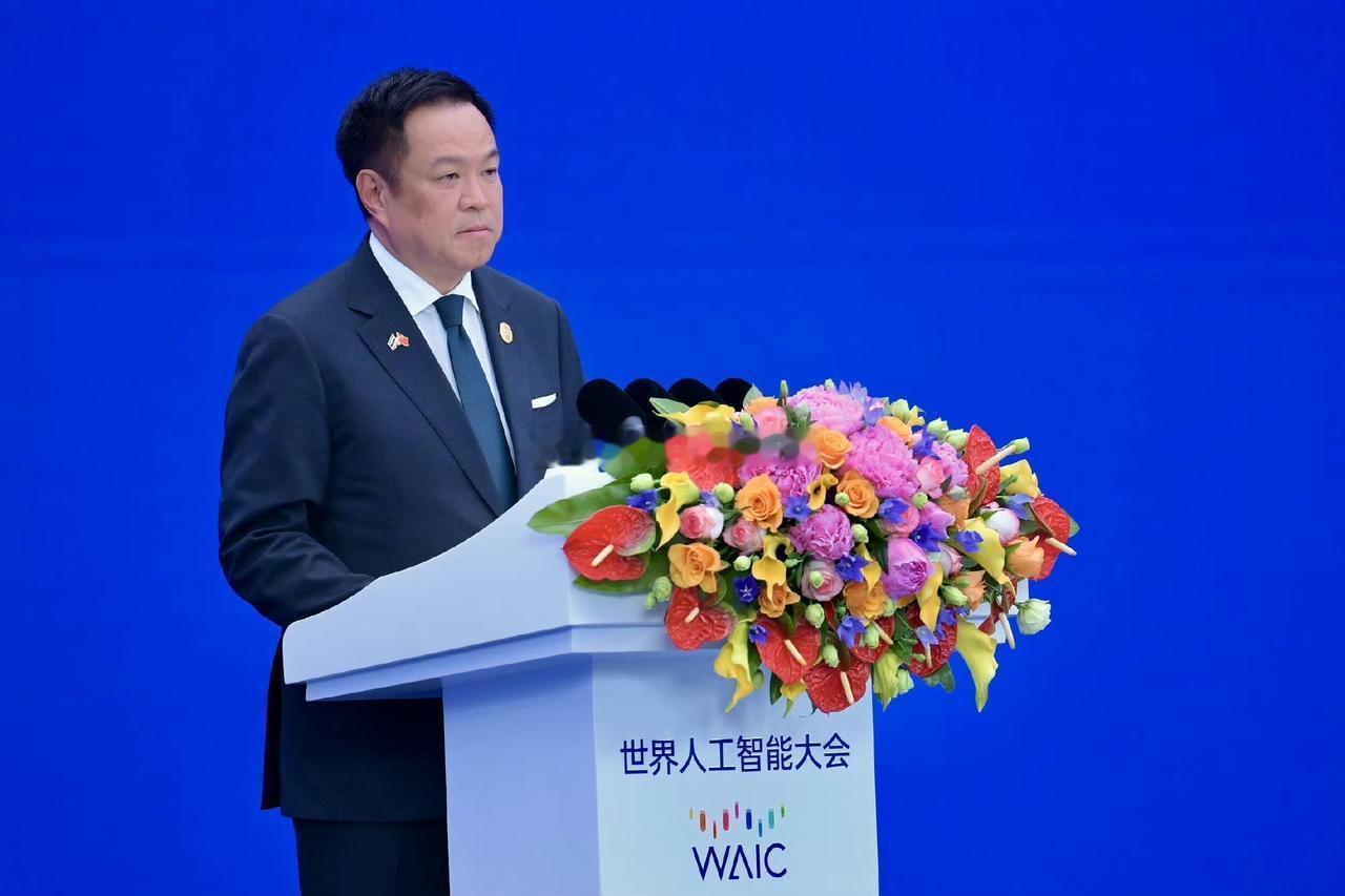 泰国总理兼内政部长阿努廷参加2026世界人工智能大会暨人工智能全球治理高级别会议