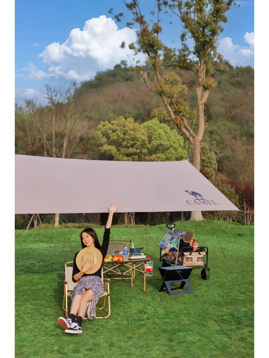 人少景美⛺️我在杭州市区新发现了免费露营地