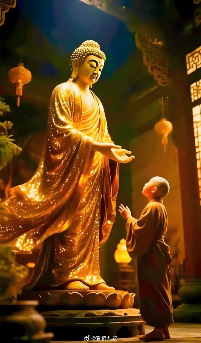转发好运见佛祈福，除却病痛恳请佛光滋养身心，根除旧疾体虚，远离长年煎熬。护佑长辈