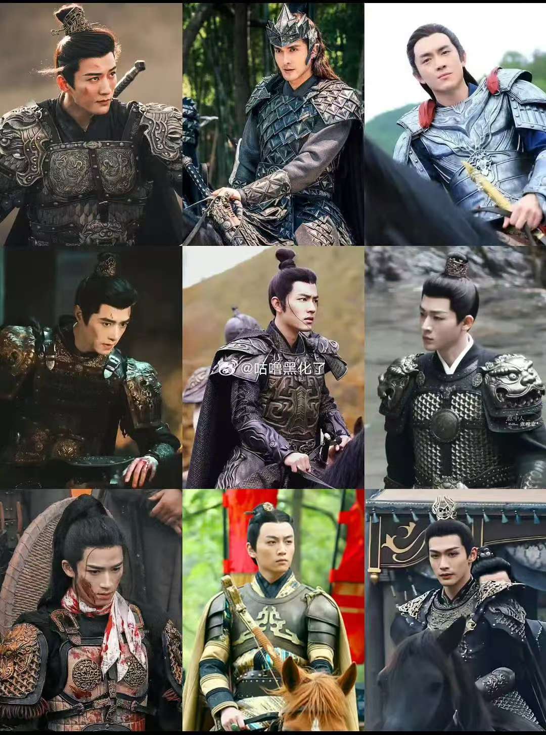 内娱古装将军战甲造型合集内娱古装将军战甲造型大盘点 各有各的权威啊啊啊