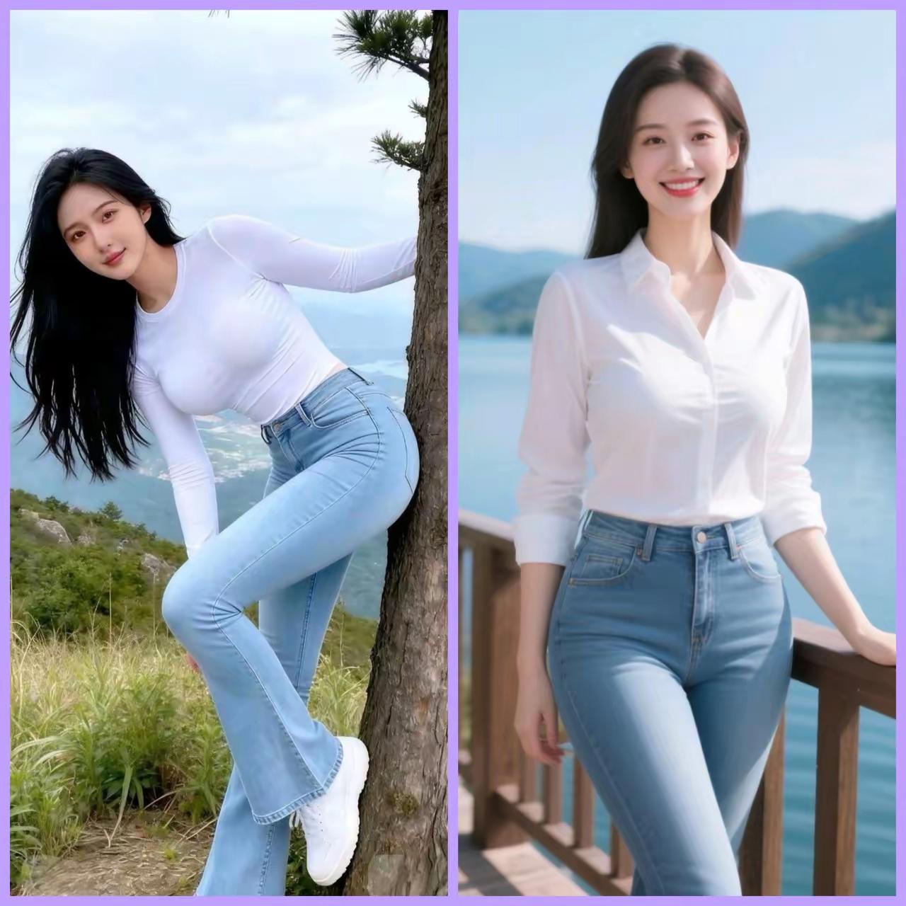 捣练子·山水醉
天接水，岭铺茵，
万顷晴空绝点尘。
对此风光心欲醉，
不知身已是