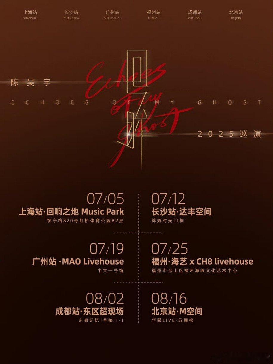 陈昊宇这个春天的纪念陈昊宇我爱我创作手札更期待我爱我现场版了！巡演见[兔子] ​