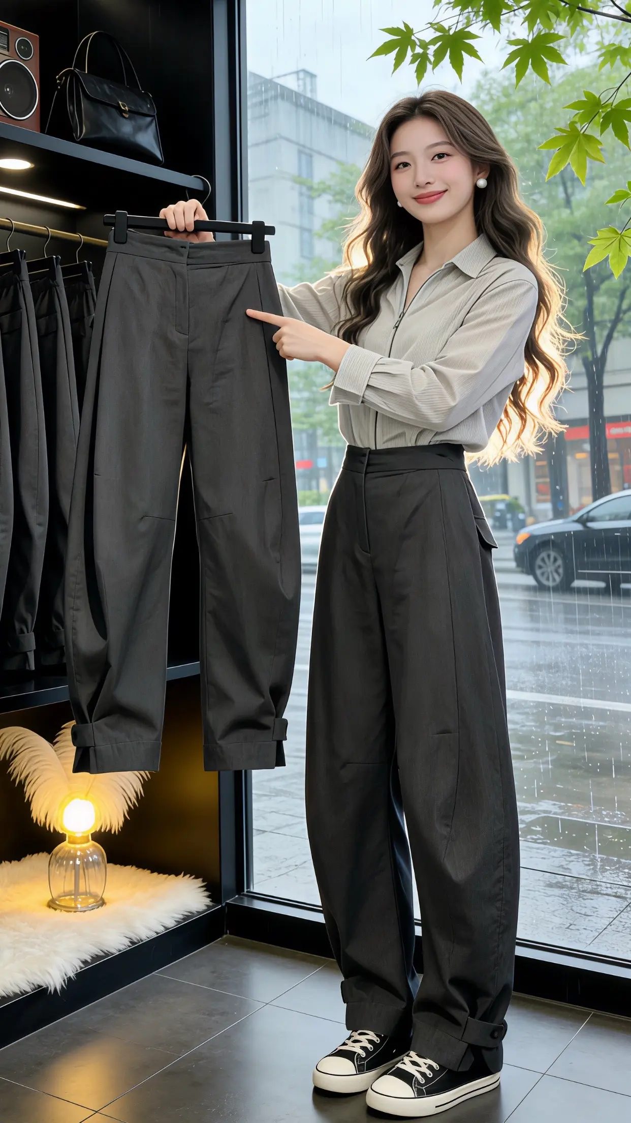 这才是女生们想找的裤子吧 百搭神裤人手一条 修饰腿型的裤子 一眼就爱上...