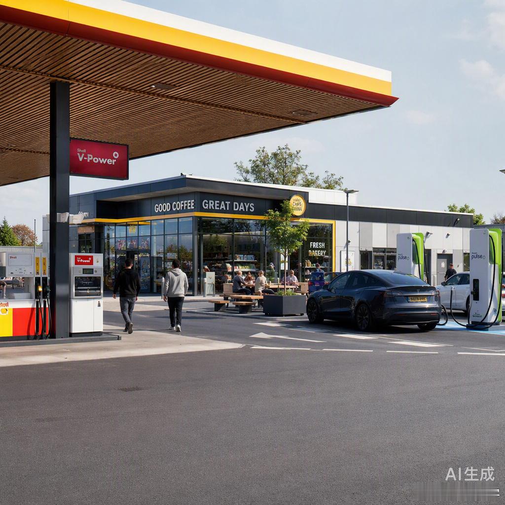 以前进加油站，加完油顺便买瓶水、洗个车，前后不过十几分钟。现在去充电站，哪怕快充