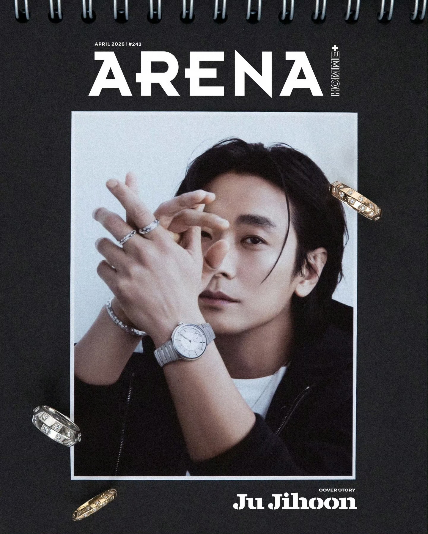 朱智勋✖️Arena Homme+ Korea四月刊封面 封面大赏
