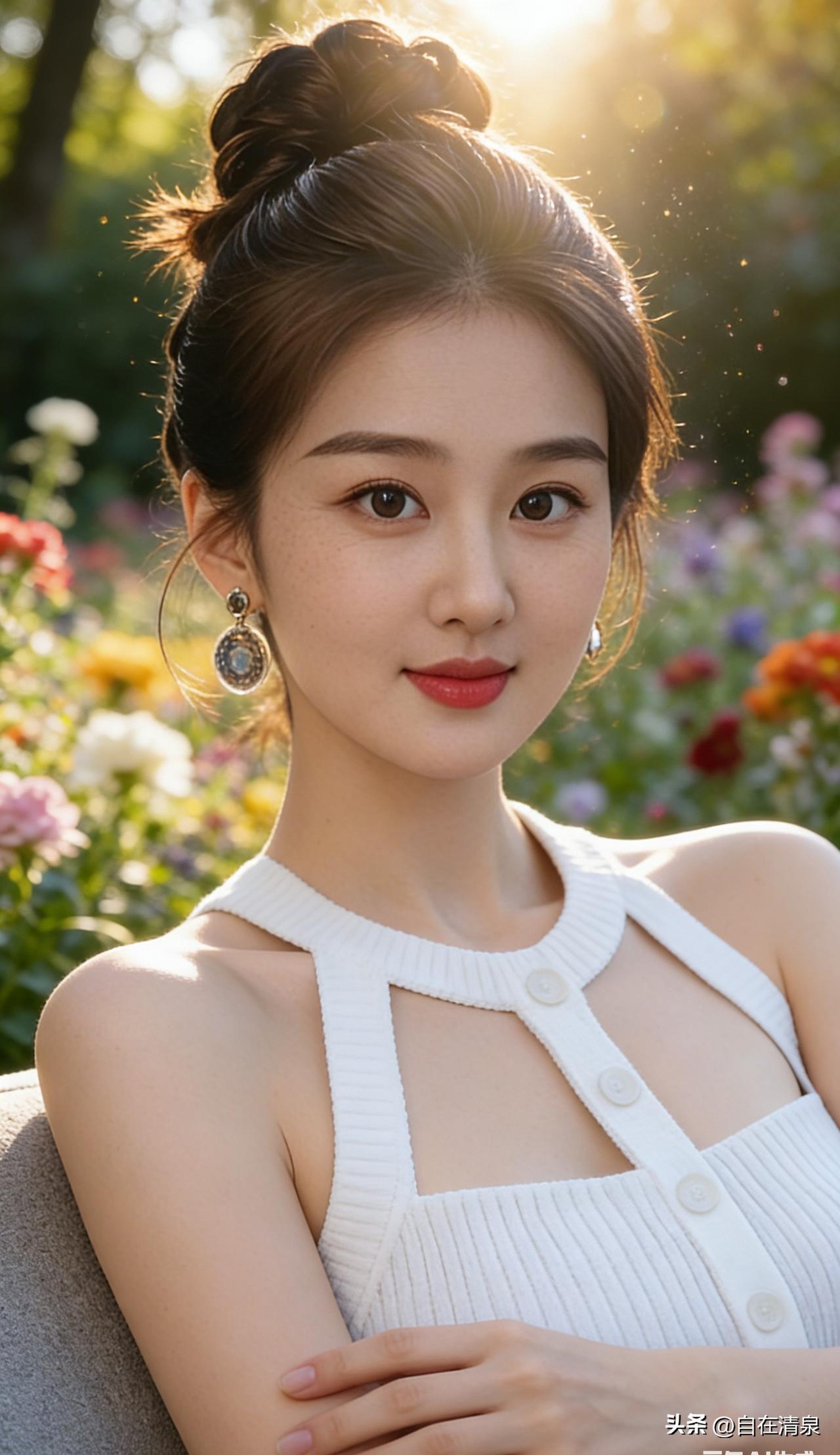 春天到了，花儿开啰