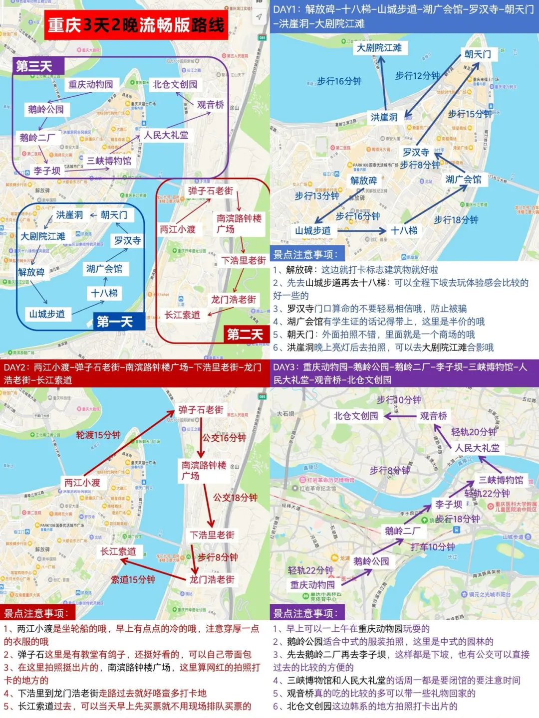 淡季来重庆！本地土著超详细建议