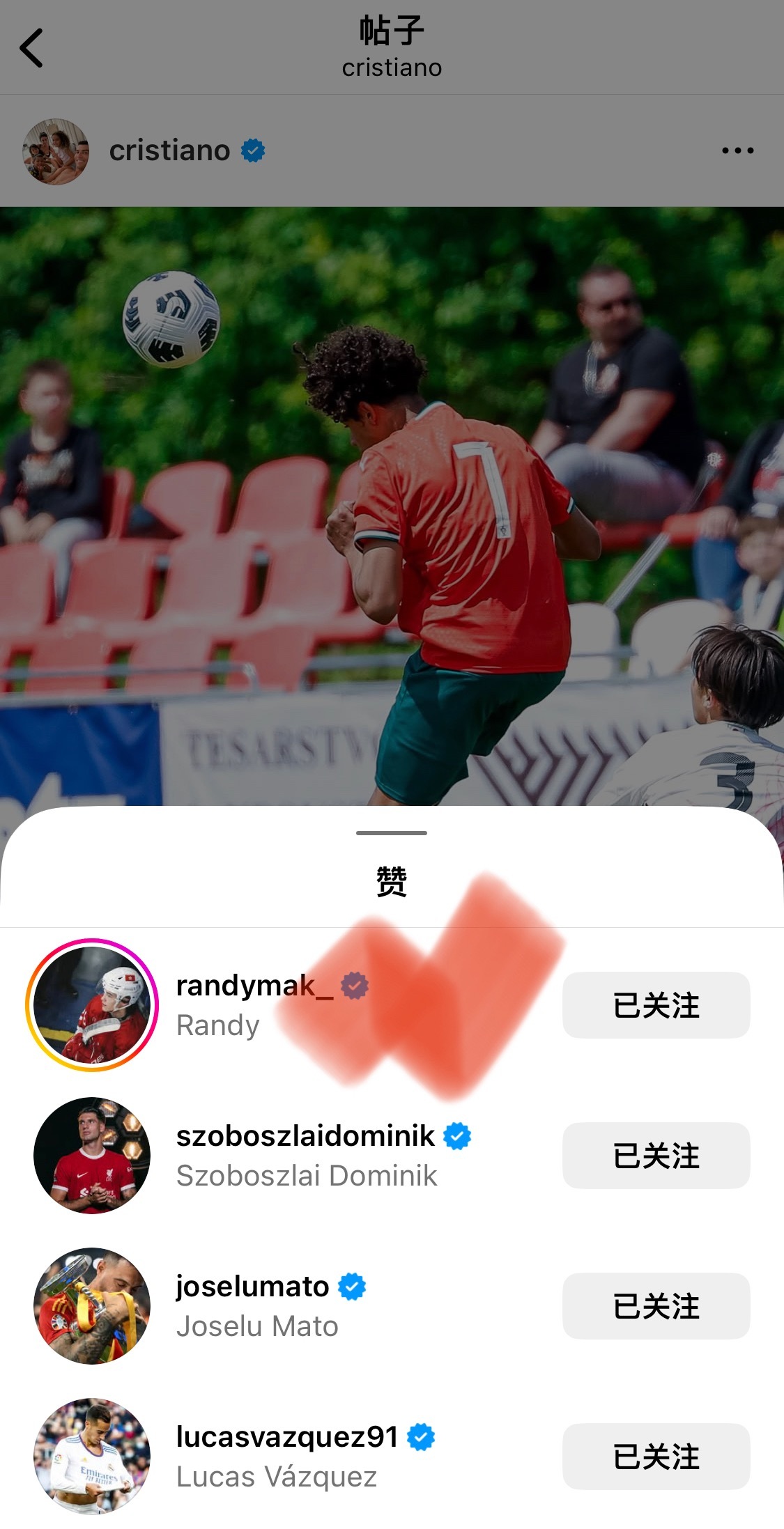 wow 之前亚冬会出圈的香港冰球运动员麦显齐，点赞了罗daddy发的迷你罗u15
