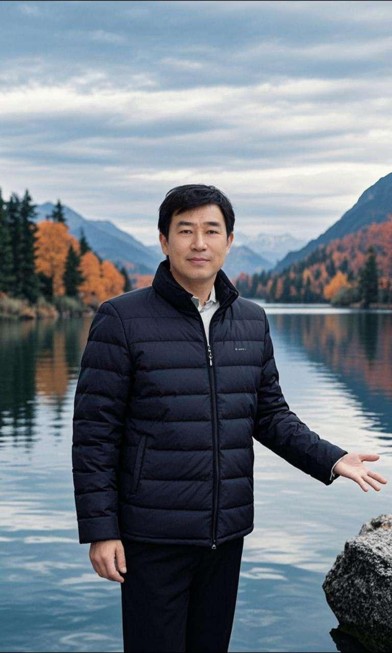 中式园间同框