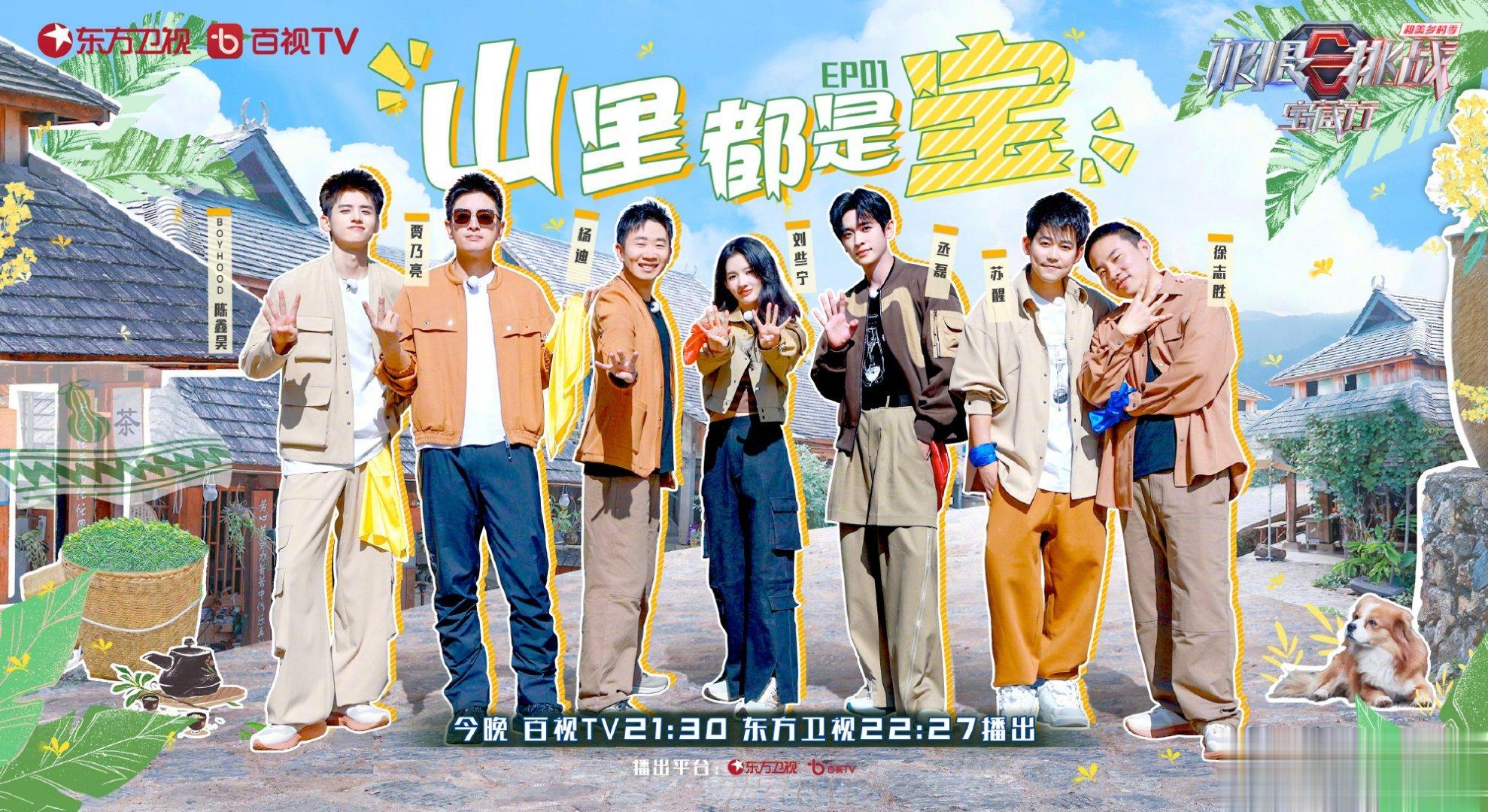 #硬糖少女303##刘些宁# 今日份糖妹新鲜物料刘些宁极限挑战宝藏行最新节目海报