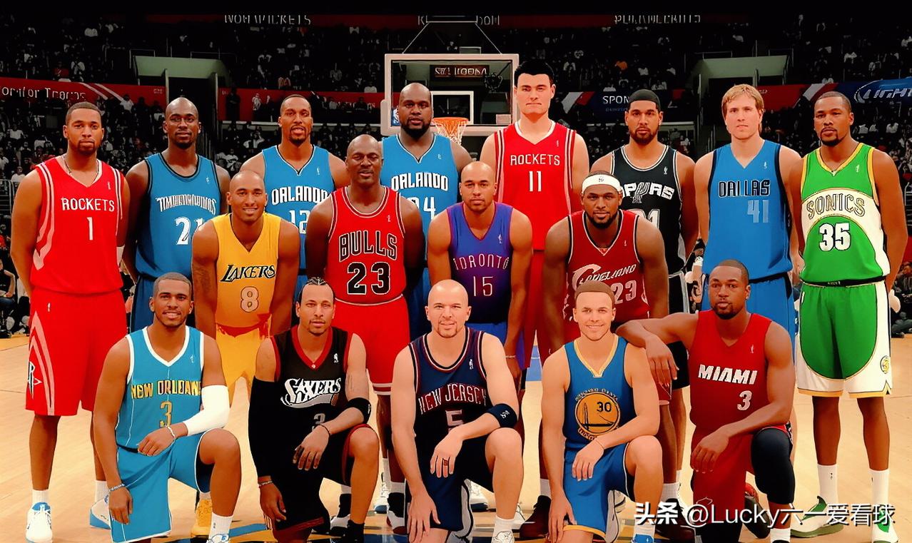 能看懂这张照片的，青春也都散场了吧

这该死的青春！

能叫出这些 NBA 球星