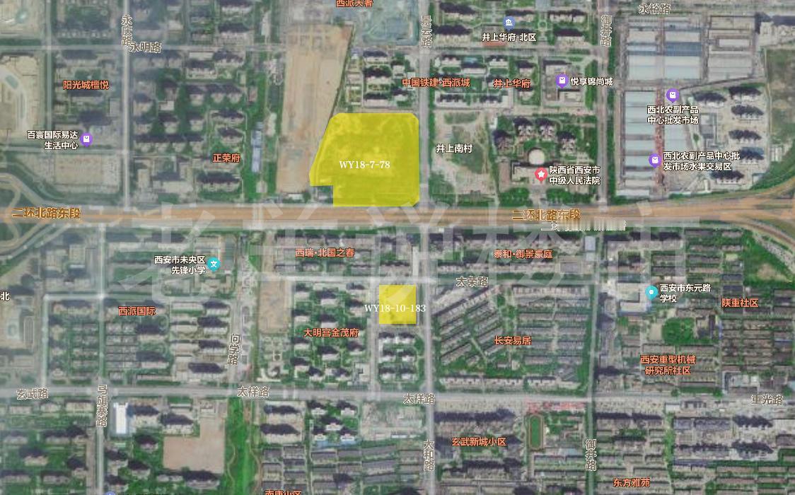保亿摘地大明宫板块，总价8.45亿拿下两宗共计81.452亩住宅用地。
 
宗地
