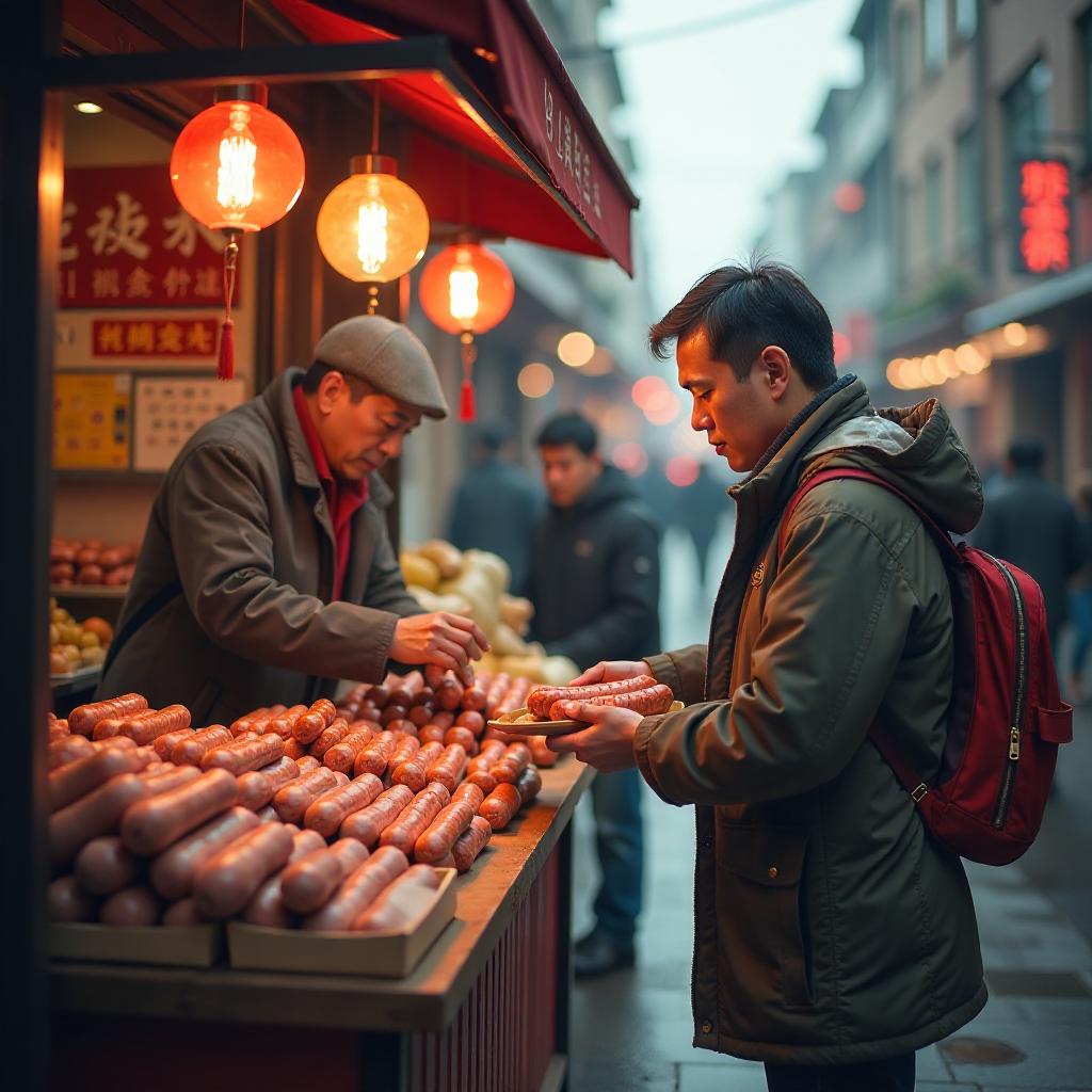 看哭全网！山东，一高中生连续3年，给校门口智力缺陷的老人送烤肠。临近毕业，高中生