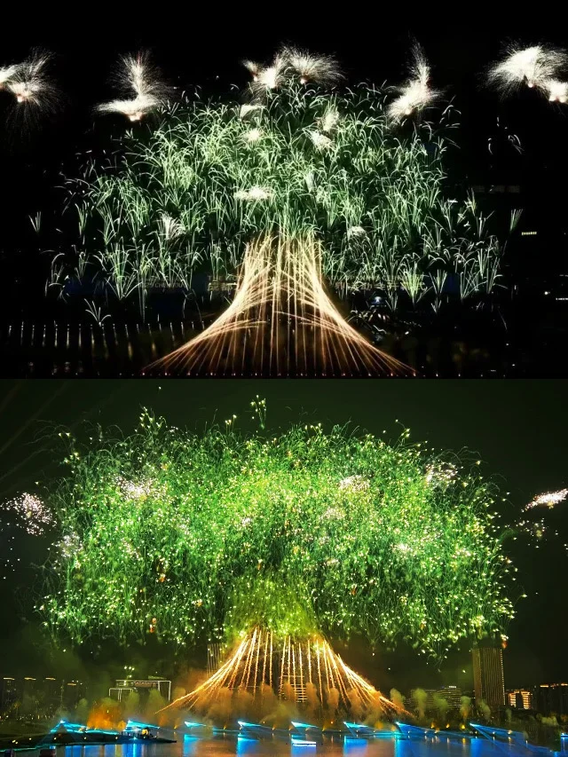成都世运会满屏烟花🎆绽放🎇