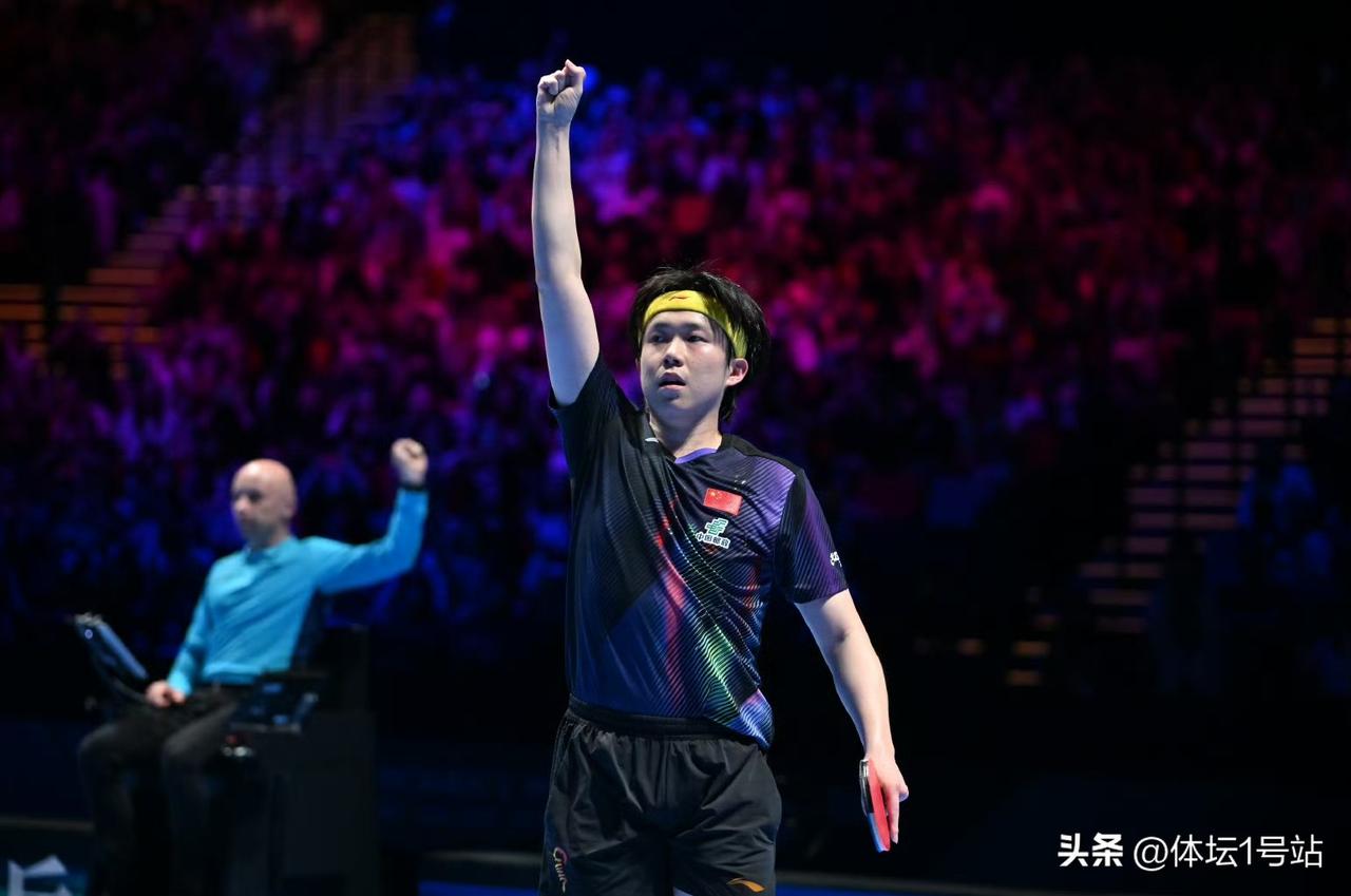 一人守全区！王楚钦4-2小勒布伦，强势挺进乒乓球世界杯男单八强
 
北京时间4月