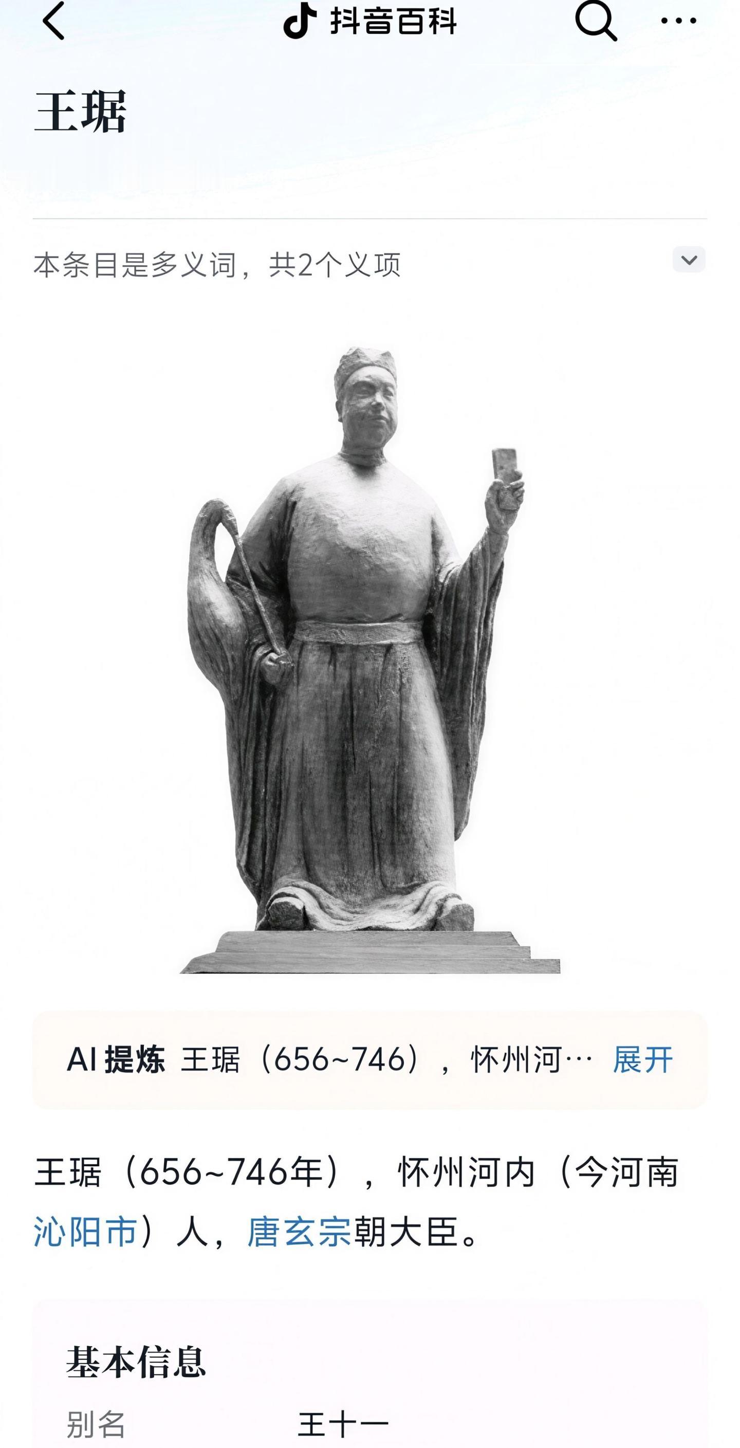 王琚  唐朝人物    著有《射经》