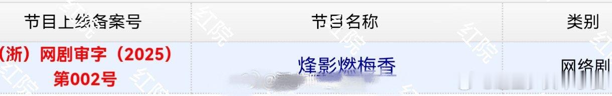 烽影燃梅香下证 恭喜《烽影燃梅香》下证！期待早日上线啊啊啊啊啊！ 