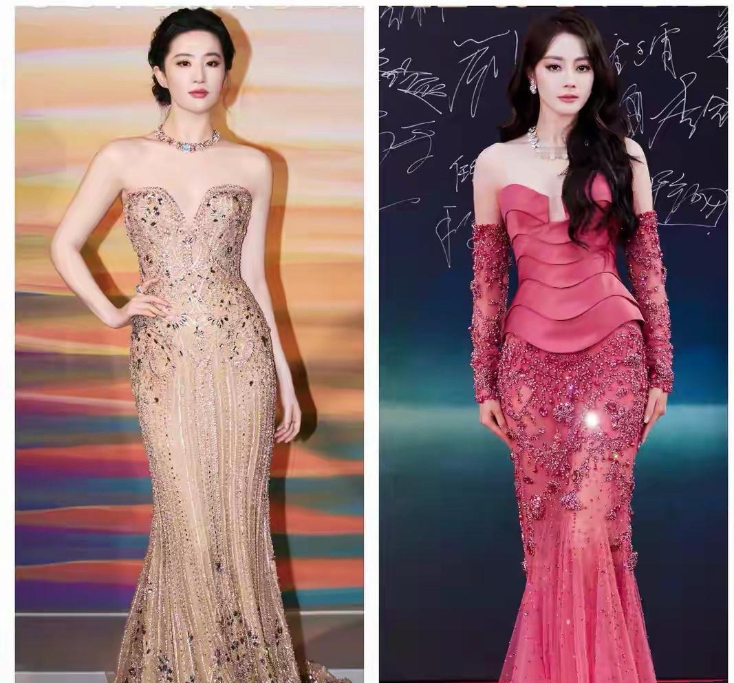 刘亦菲与迪丽热巴毫无资源冲突，却因同期时尚大刊撞档引爆大规模粉圈混战冲上热搜，两