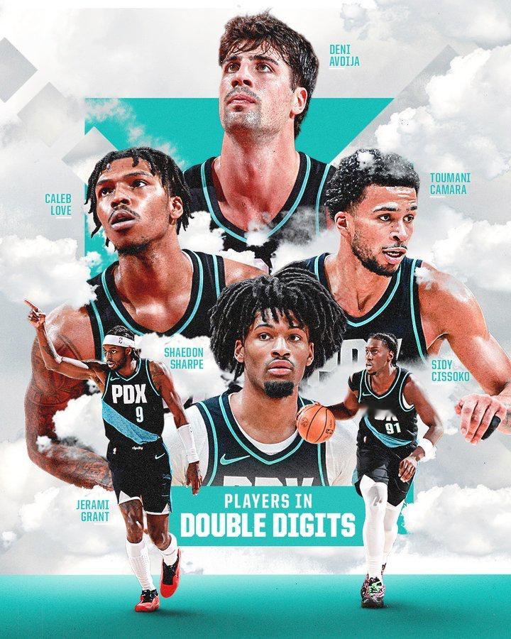 开拓者战胜骑士杨瀚森2分1篮板1助攻 开拓者击败骑士，终结三连败，杨瀚森登场5分