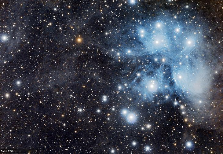 #每天一天文图# 昴宿星团和通量星云#转发接龙开新年# ​​​