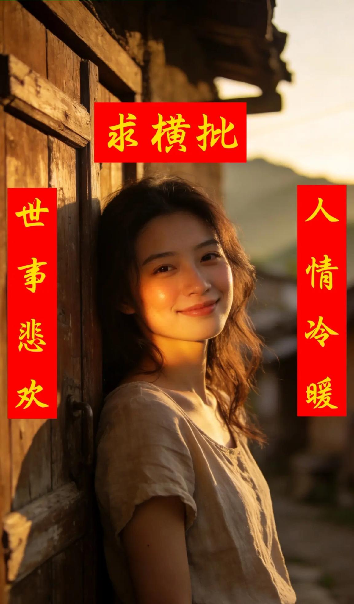 求填横批！
对联挂出892天，至今无人能对，友友们敢不敢来挑战试试？
对联横批何