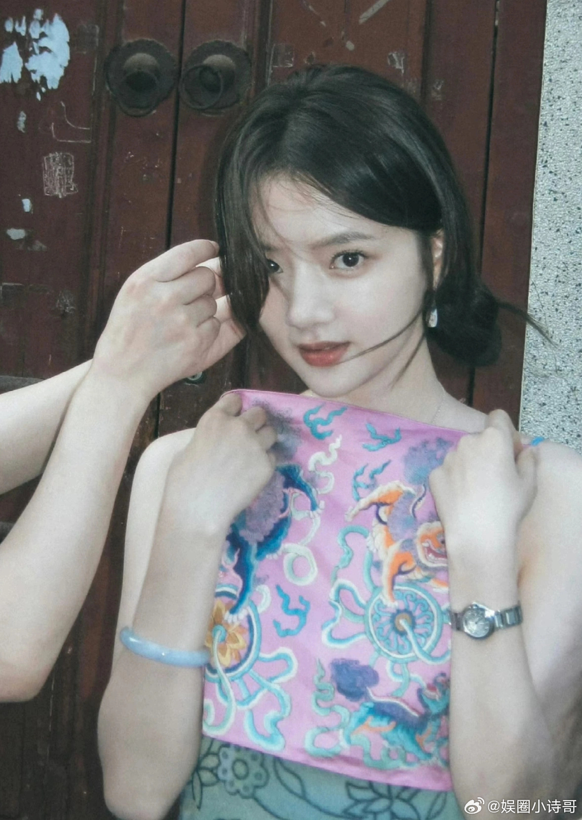 清冷温婉！敏敏真的越素越漂亮！ 