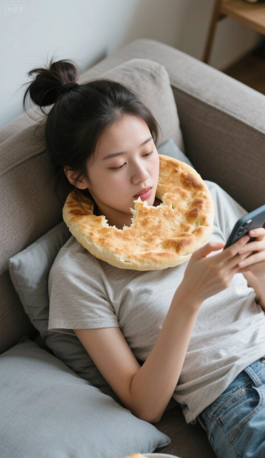 在家躺着啥也没干？别慌，这是老天爷在提醒你该歇歇了。
 
该躺平的时候别硬撑，该