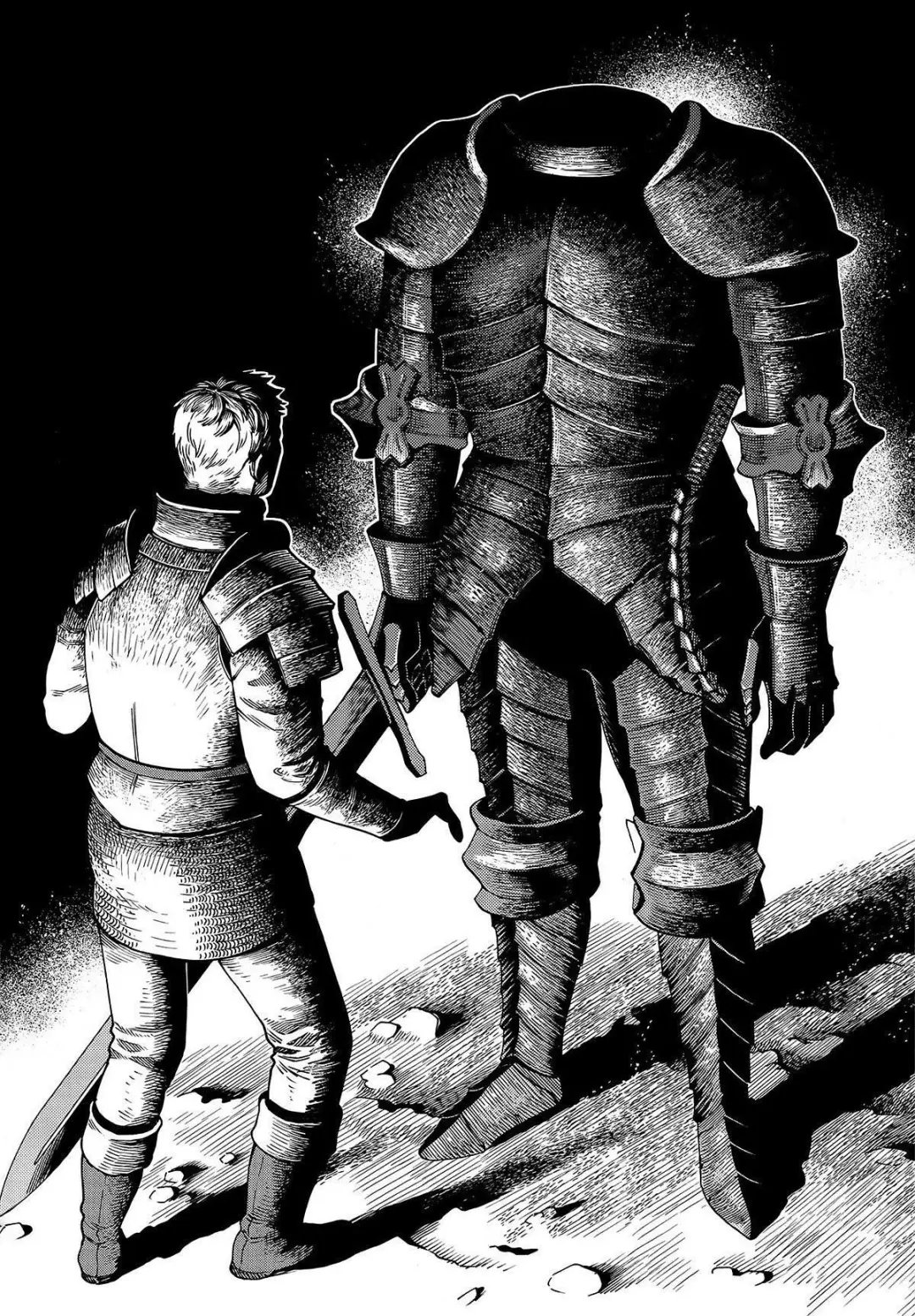 感受到了迷宫饭原画的震撼.....九井老师好牛 ​​​