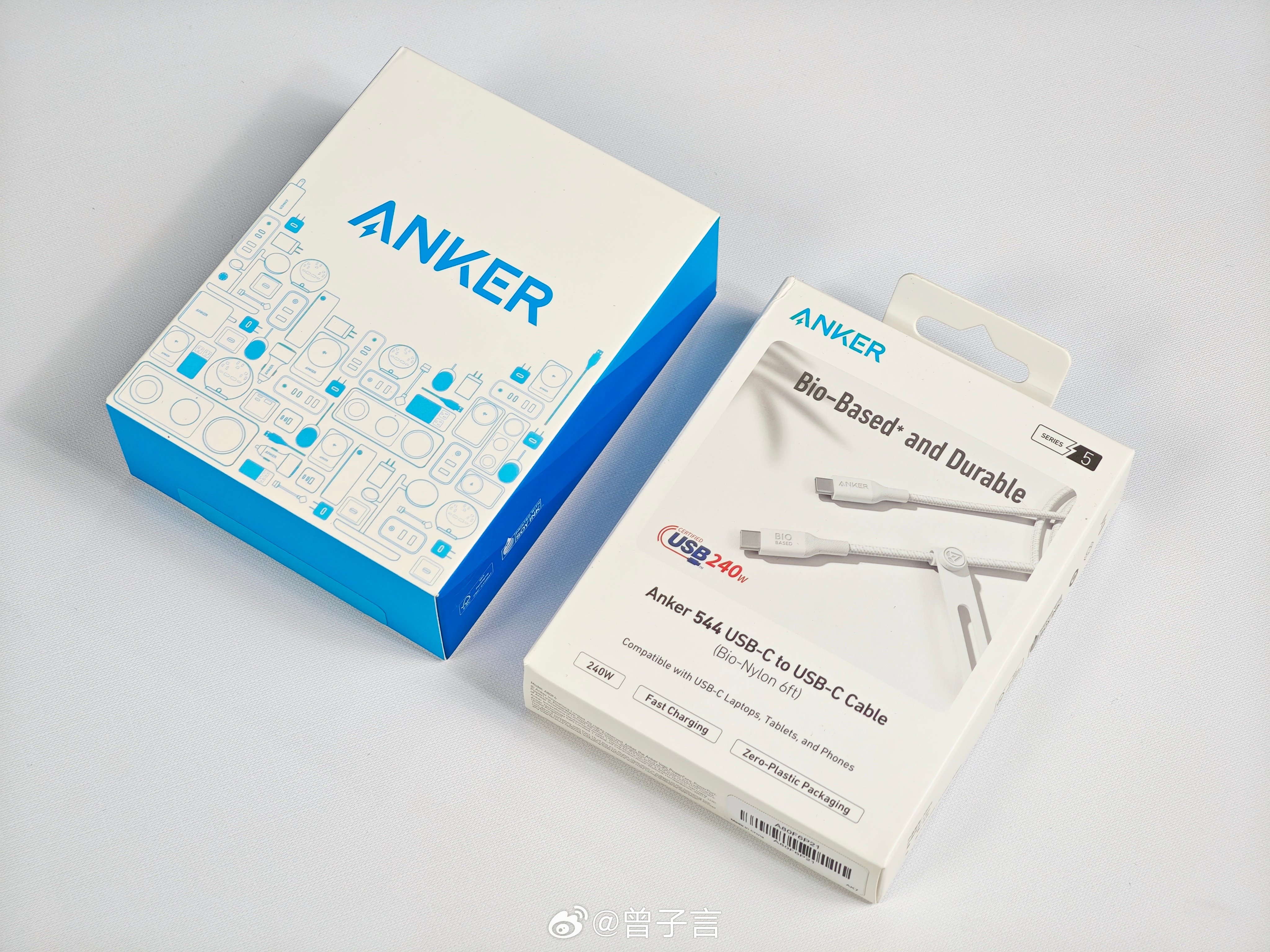 之前 Anker 安克充电宝召回的补偿到了！一个 100W 2C1A 带屏显的氮