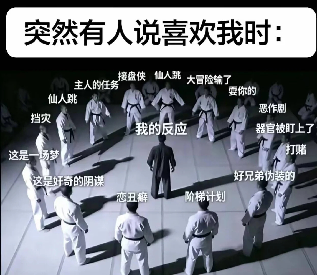 我的防备心： 