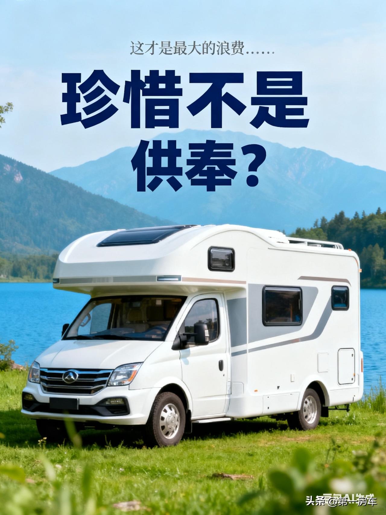 看到一个好的视频，与我三观一致，很适合分享给想买房车的车友，文案如下：
高中舍不