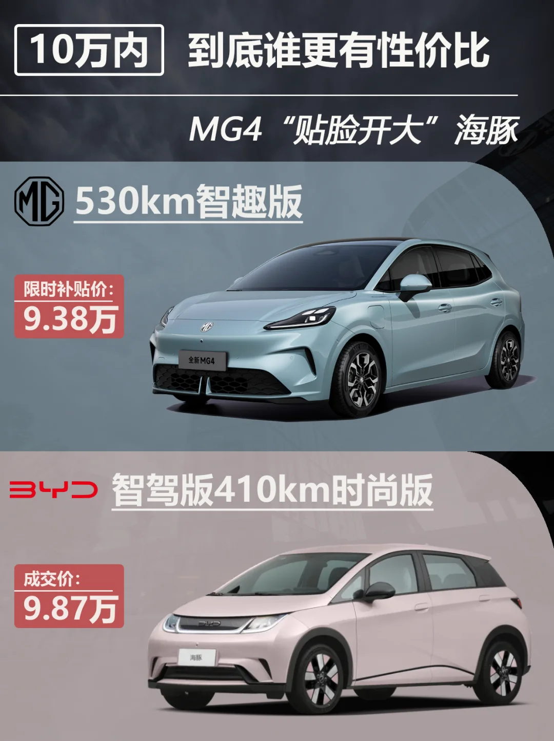 MG4智趣版来了，海豚：服了你了