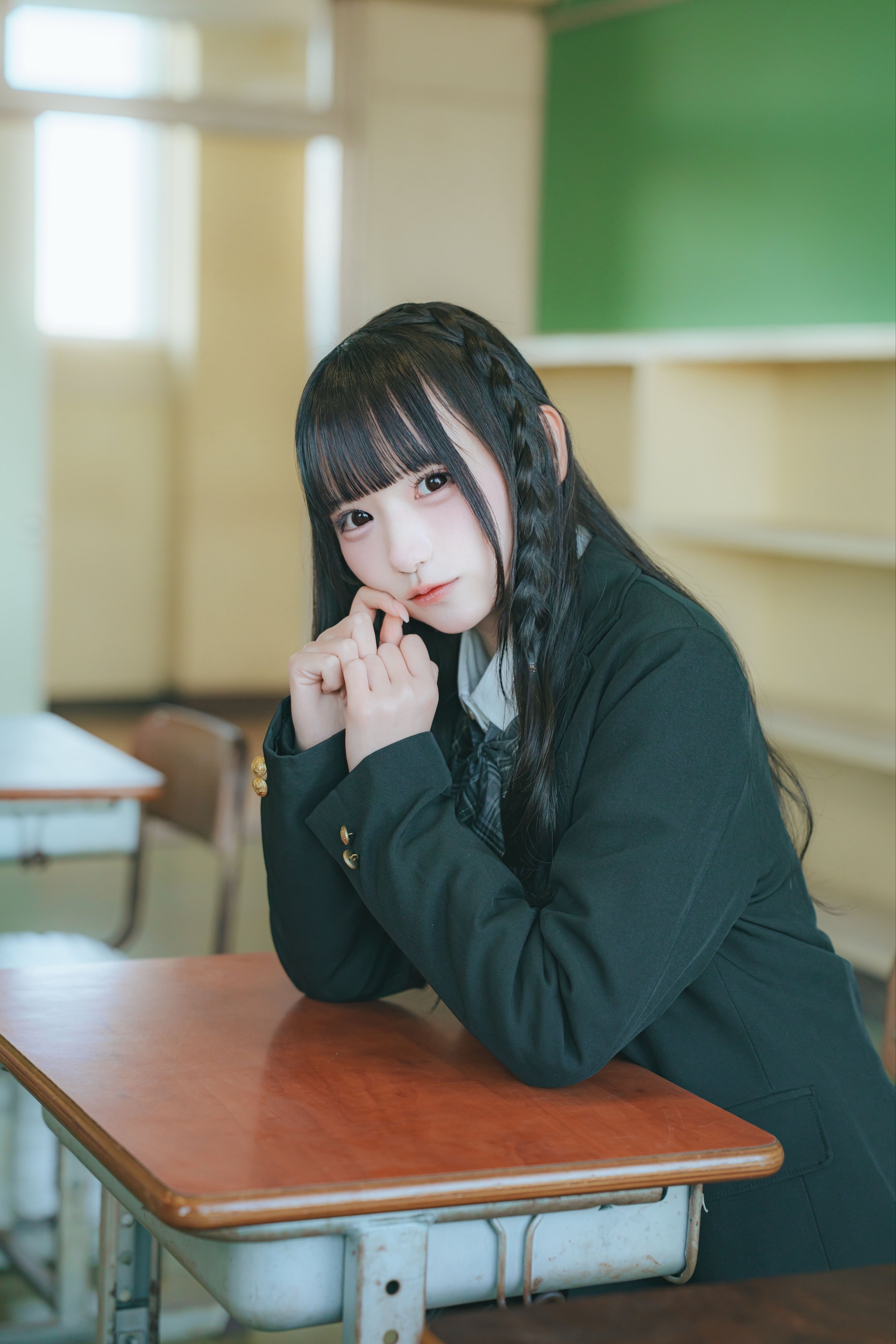 女主角超适合穿制服的神颜团 ラストシーン「トゥルーエンド（True End）」M