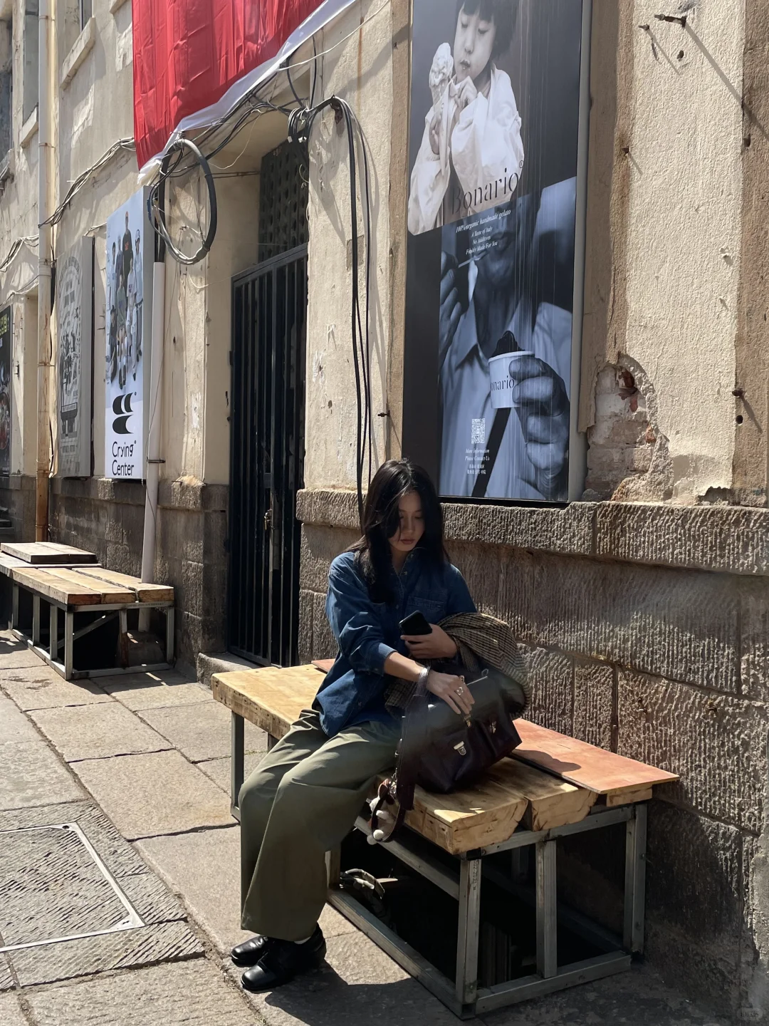 青岛街头的松弛感