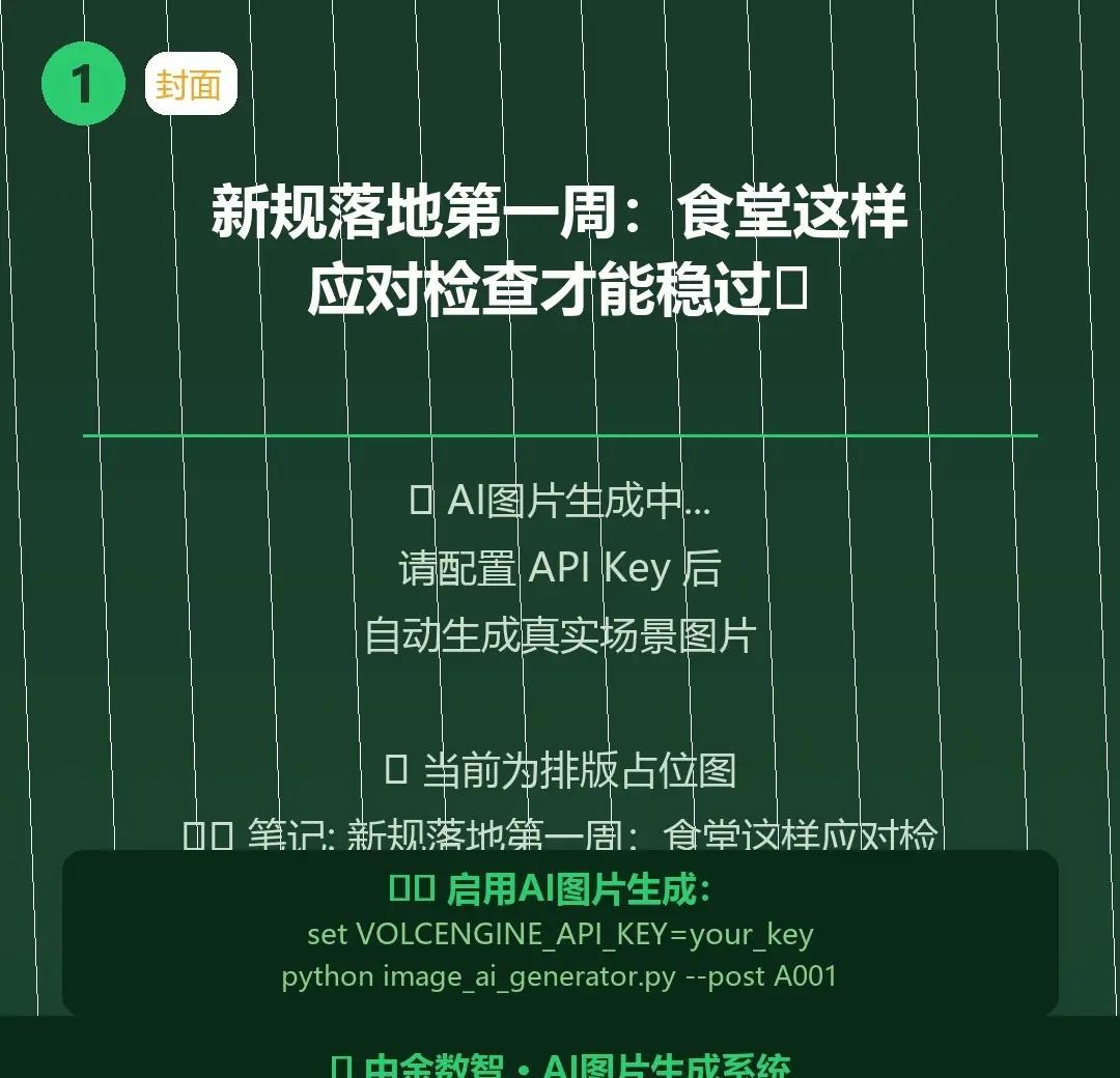 新规落地第一周：食堂这样应对检查才能稳过。4月15日，《食品安全管理规范》新规已