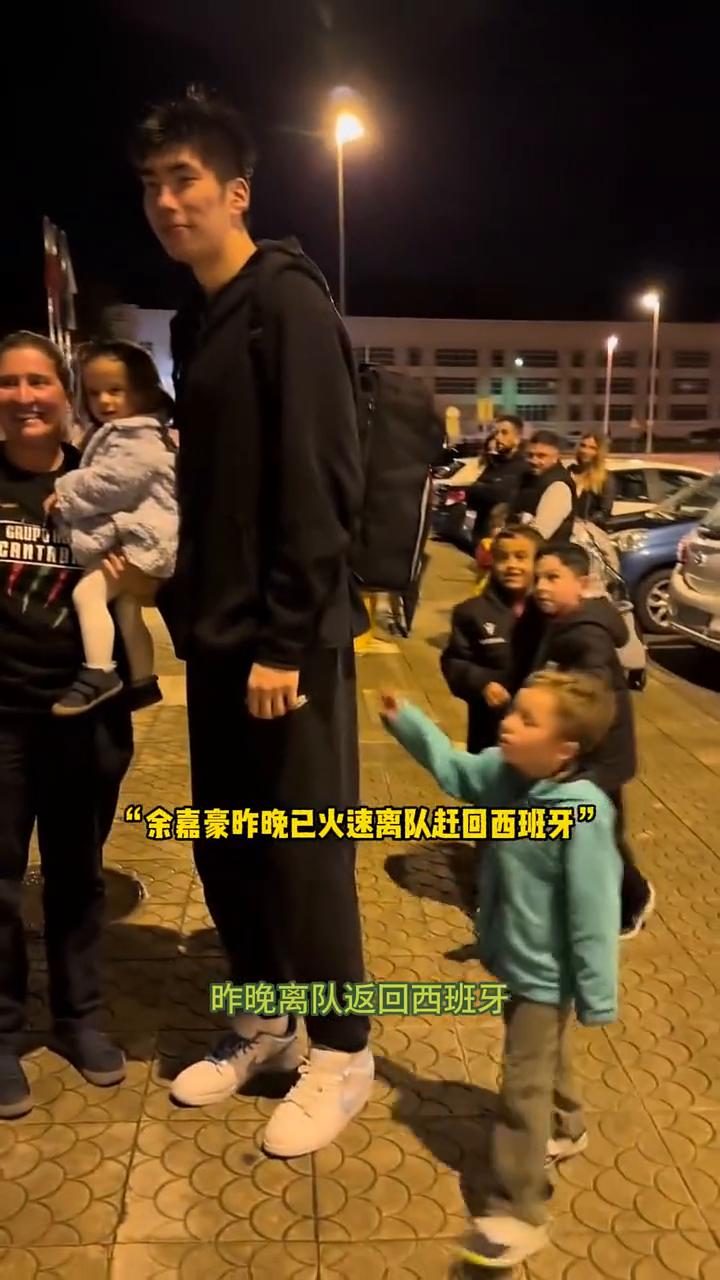 全运会男篮决赛今晚打响，浙江男篮突生变故，主力中锋余嘉豪已确定无缘参赛。昨晚离队